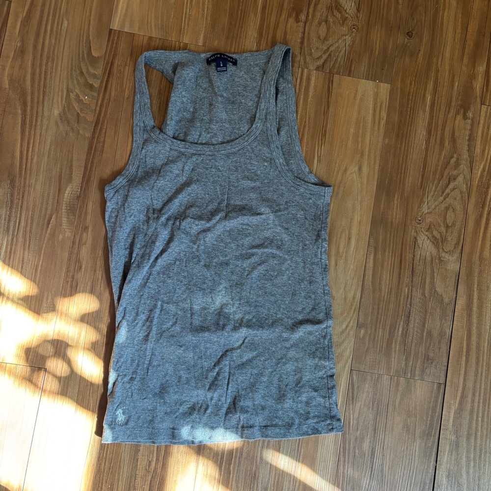 Ralph Lauren Charcoal Women's Tank Top